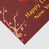 Chinesisch Neues Jahr 2025 Seidenpapier (Ausschnitt)