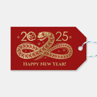 Chinesisch Neues Jahr der Schlange 2025 Geschenkanhänger
