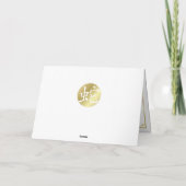 Chinesisch Neues Jahr der Schlange 2025 Karte (Rückseite)