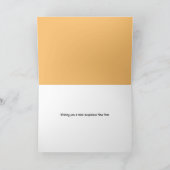 Chinesisch Neujahr Mandarin Feiertagskarte (Innenseite)