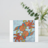 Chinesisch Phoenix Postkarte (Stehend Vorderseite)