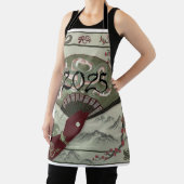 Chinesisch Schlange neues Jahr 2025 Spaß Schürze (InSitu)