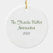 Chinesisch/Schnee/Party-Girl mit individualisierba Keramik Ornament (Hinten)