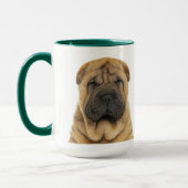 Chinesisch-Sharpei-Mug Tasse (Links)