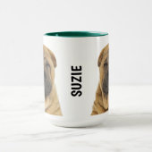 Chinesisch-Sharpei-Mug Tasse (Zentrum)