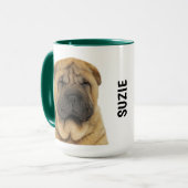 Chinesisch-Sharpei-Mug Tasse (Vorderseite Links)