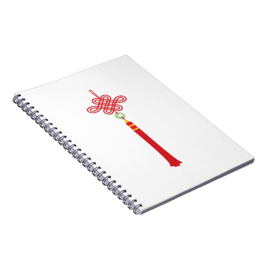 Chinesisch Tassel Notizblock (Rechte Seite)