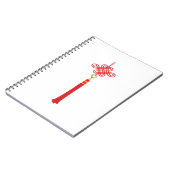 Chinesisch Tassel Notizblock (Linke Seite)