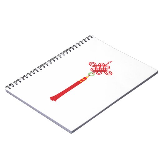 Chinesisch Tassel Notizblock (Linke Seite)