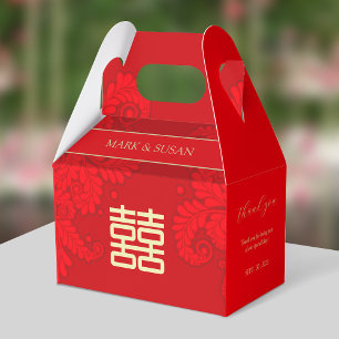 Chinesisch Traditionelle Hochzeit Vielen Dank für  Geschenkschachtel