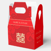 Chinesisch Traditionelle Hochzeit Vielen Dank für  Geschenkschachtel (Geöffnet)