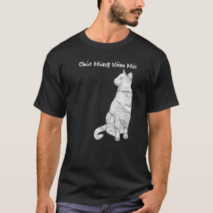 Chinesisch-Vietnamesisch-Neujahr 12 Zodiaks-Kallig T-Shirt