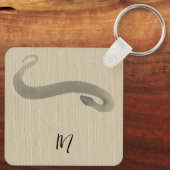 Chinesisch-Vietnamesisch Original Snake Year Monog Schlüsselanhänger (Rückseite)