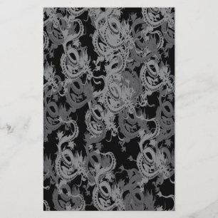 Chinesisch Ying Yang Dragon Briefpapier