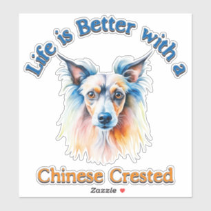 Chinesisch Zauberhund Mama, Hundedad Geschenk, Lie Aufkleber