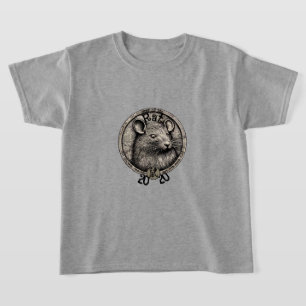 Chinesisch Zodiac 2020 "Rat" T-Shirt