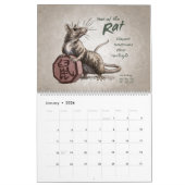 Chinesisch Zodiac 2021: Jahr der Ox-Kunstwerke Kalender (Jan 2026)