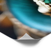 Chinesisch Zodiac Art Year of the Dragon Glowpunk Poster (Ecke)