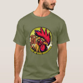 Chinesisch Zodiac "Rooster" T-Shirt (Vorderseite)