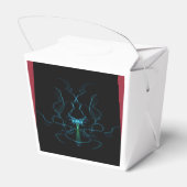 Chinesische Abholbox Geschenkschachtel (Rückseite)