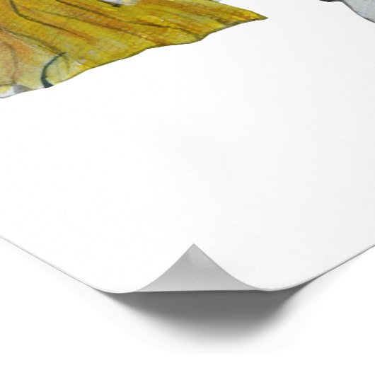 Chinesische alte Damen Poster (Ecke)