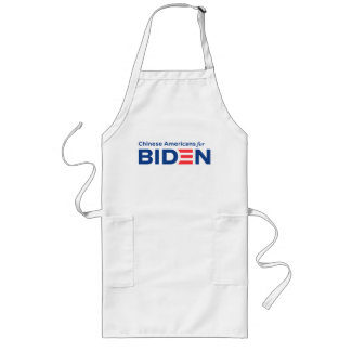 Chinesische Amerikaner für Biden Unisex-Schürze Lange Schürze