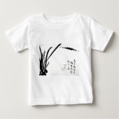 Chinesische antike Aquarellbilder Baby T-shirt (Vorderseite)