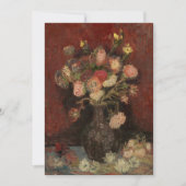 Chinesische Aster und Gladioli | Vincent van Gogh (Vorderseite)