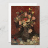 Chinesische Aster und Gladioli | Vincent van Gogh (Vorne/Hinten)