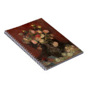 Chinesische Aster und Gladioli | Vincent van Gogh Notizblock (Rechte Seite)