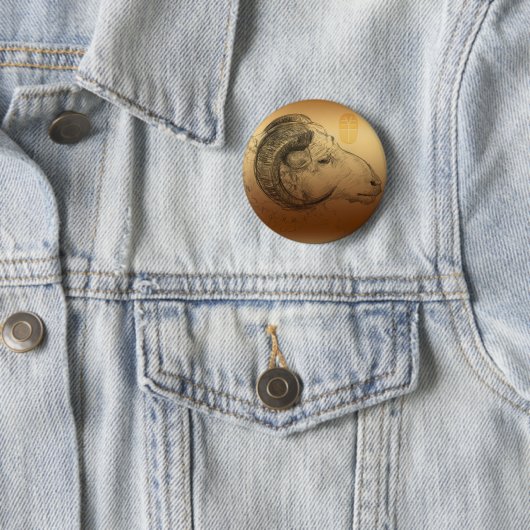 Chinesische Astrologie Zodiac-Taste Button (Beispiel)