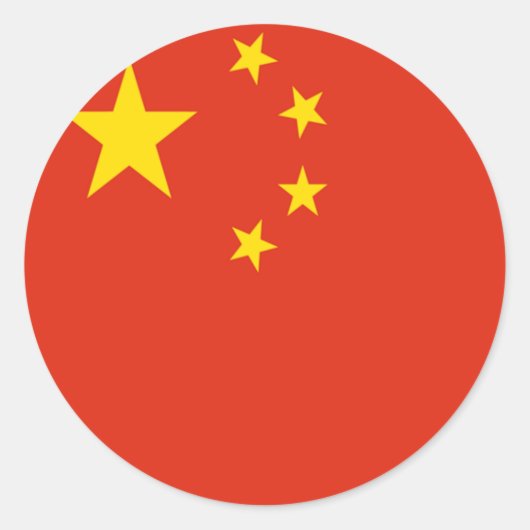 Chinesische Aufkleber (Vorderseite)