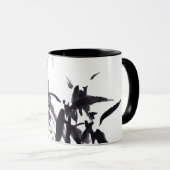 Chinesische Bambus-Tuschekunst Tasse (VorderseiteRechts)