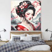 chinesische Beete Leinwanddruck (Insitu (Schlafzimmer))