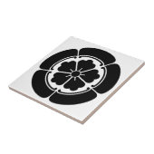 Chinesische Blume bei Goka Fliese (Seite)