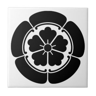 Chinesische Blume in Goka Fliese