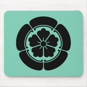 Chinesische Blume in Goka Mousepad
