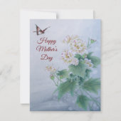 Chinesische Blume mit Butterfly (Vorderseite)