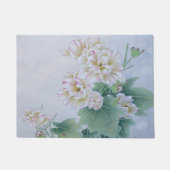 Chinesische Blume mit Butterfly Fußmatte (Vorderseite)