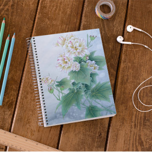 Chinesische Blume mit Butterfly Planer