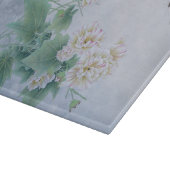 Chinesische Blume mit Butterfly Schneidebrett (Ecke)