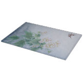 Chinesische Blume mit Butterfly Schneidebrett (Ecke)