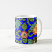 Chinesische Blume und Schmetterlinge aus antikem P Kaffeetasse (VorderseiteRechts)