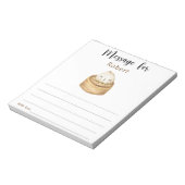 Chinesische Botschaft zum Geburtstag Notizblock (Rotiert)