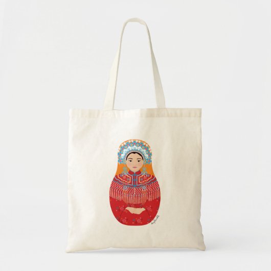 Chinesische Bride Matryoshka-Tasche Tragetasche (Vorne)