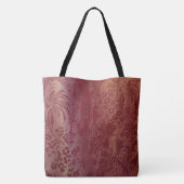 Chinesische Brokat Rosa Tasche (Rückseite)
