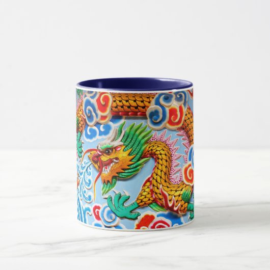 Chinesische bunte Wand-Kunst Tasse (Zentrum)