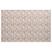 Chinesische Creme Vintage Blütencreme Stoff (Fat Quarter (45,7 x 55,9 cm))