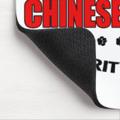 Chinesische Crested-Hunde-Sicherheit Mousepad (Ecke)