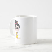 Chinesische Damen (2 Seiten) Kaffeetasse (Vorderseite Links)
